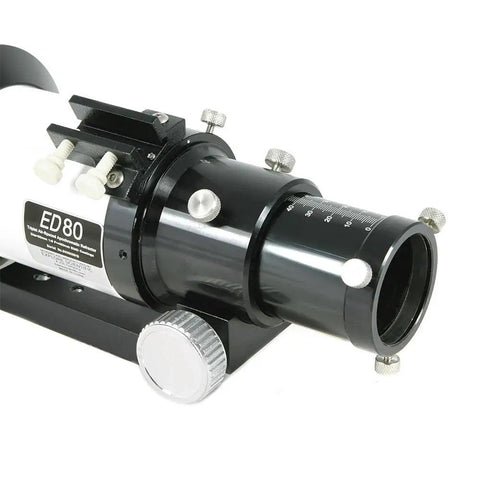 Focus adjuster on 80mm Triplet Refractor Telescope With ED Glass And Air-Spaced Apochromatic Design, Essential Series for astrophotography