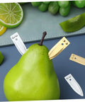Hands On Fruit Battery Science Kit With Nickel Strips And Electromagnet Parts, pear with metal strips for electricity experiment