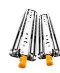 Heavy Duty Full Extension Drawer Slides With Lock For 120kg Load Capacity Smooth Ball Bearing Runners, metal pair