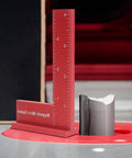 Magnetic Machinist Square With Dual Rare Earth Magnets For Hands Free Precision, Engineer Square With Seat on metal table saw
