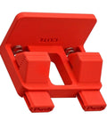 Heavy Duty Electric Wire Welding Fixture Strength Clamp For Secure Connection In Damp Garages No Rust, Super Quick Install Fixation Wire Holder, red nonconductive