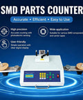 50W Component Counter With Automatic Resistance And Capacitance Counting LCD Display Leak Detection No Fuss Plug And Play Precise Parts Handling For Electronics Assembly And Mechanical Parts Processing Fast Reliable Easy Load, SMD parts counter with tape reels