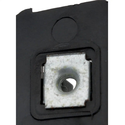 Close-up of Bumper Face Bar Bracket Retainer Mounting Brace For Front Driver Left Side GMC Sierra 1500 2014 2015 bracket