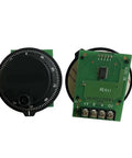 Check Out This Awesome RE45T Handwheel Pulse Generator For Your CNC Machine. This Cool Rotary Encoder Is Total Game Changer For Precision Control. Get That Sweet MPG Functionality You Love And Up Your Machining Skills Fast With This Killer Tool Right Now. Black RE45T CNC handwheel pulse generator with numbered dial and PCB side
