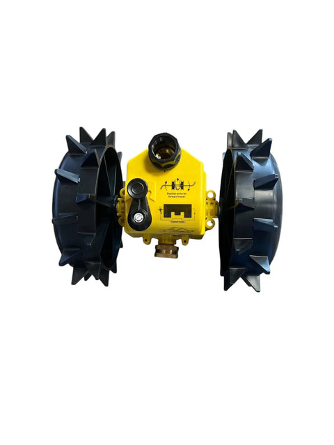 Dual Speed Motor Assembly Replacement For Orbit And Nelson Traveling Sprinkler Tractors Upgrade Kit front view