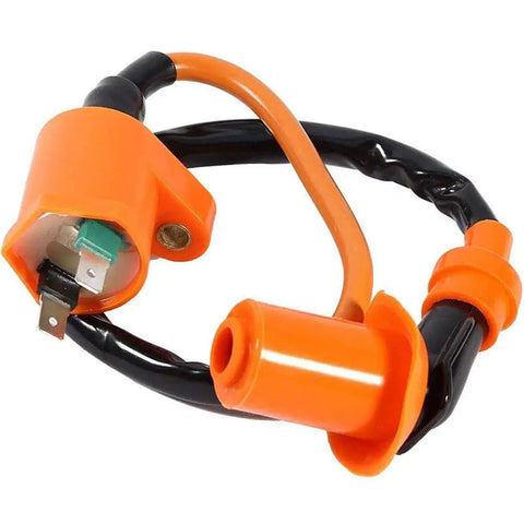 High Performance GY6 Ignition Coil Kit For 50cc 125cc 150cc Scooters ATVs Mopeds Go Karts And Dirt Bikes With 6 Pin CDI And 3 Electrode Spark Plug
