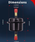 Automatic Transmission Filter Kit ATF Fluid Oil Filter for Honda Accord Civic Acura dimensions diagram