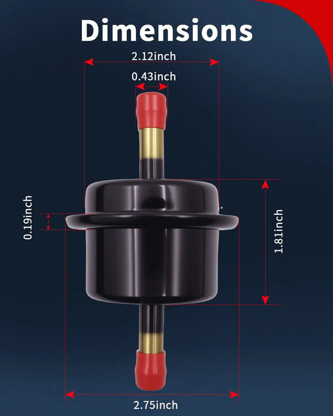 Automatic Transmission Filter Kit ATF Fluid Oil Filter for Honda Accord Civic Acura dimensions diagram