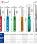 Deutsch Connector Tool Kit for DT DTM DTP DTV HD Series with Pin Removal Tool showing various colored pin sizes