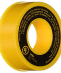 Gas Line PTFE Thread Seal Tape Extra Heavy Density 260 Inch Yellow 4 Pack For Leak Proof Gas And Oxygen Connections Withstand Negative 450 To Positive 500 Degrees Fahrenheit And Easy Disassembly