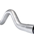 Universal Mandrel Exhaust Bend Pipe Elbow 2 Point 5 Inch Stainless Steel Bypass Rear Axle 24 Inch Length Non Magnetic 16 Gauge