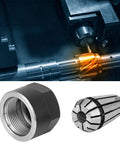 Get That Er11 Chuck Collets Clamping Nuts Lathe Parts For Your Cnc Milling And Engraving Machine With 3 Point One Seven Five mm high hardness steel clamping nut.