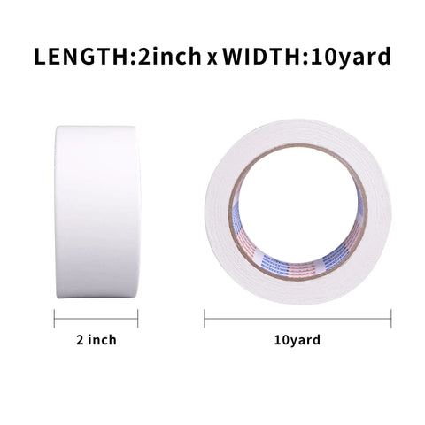 Double Sided Carpet Tape Removable And Residue Free Rug Gripper For Hardwood Floors Clear Multipurpose Mounting Tape dimensions