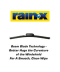 All Weather 2-In-1 Windshield Wiper With Water Repellent Tech, 20 Inch Blade, showcasing beam blade technology.