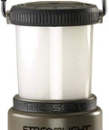 Siege 540 Lumen Compact LED Camping Lantern With 360 Degree Lighting And Red SOS Mode, rugged coyote finish, handle view