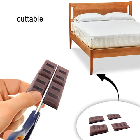 Adjustable Furniture Levelers 48 Piece No Slip Rubber Shims For Leveling Tables Chairs Toilets Cabinets And Appliances, cuttable