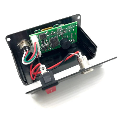 Get This Bad Boy T12 Soldering Station With Bright OLED Screen And Fast Heating, showing internal circuit board and connections.