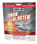 Tank Blaster Level Sensor Cleaner For Black And Gray Water Tanks And Portable Tanks 2 In 1 Enzymatic Foam Cleaner Overnight Clean And Dump And Go For Waste Grease 4 Pack 1.6 Oz Packets Safe For RVs Boats, 4 tear-open pouches