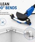 Heavy Duty Ratcheting Tubing Bender Kit For Copper Aluminum Piping engineered with a no sweat operation for clean 90 degree bends.