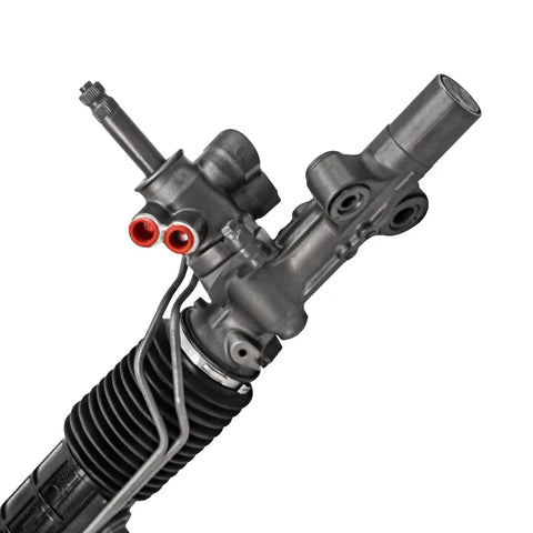 Premium Heavy Duty Power Steering Rack And Pinion Assembly fits 2001 Through 2005 Honda Civic showing detailed component view.