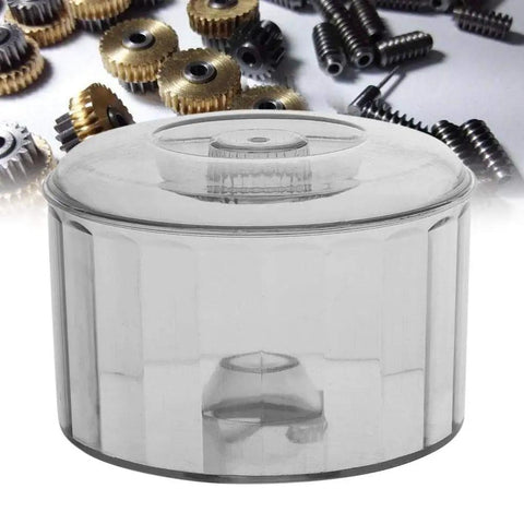 Replacement Polishing Barrel For Magnetic Tumbler Polisher Machine Jewelry Deburring Desktop System Pro Grade Magnetic Roller Polisher Drum Accessory Drop-In Replacement Polishing Bucket For Home Workshop