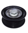 Rock Solid Hyundai V Ribbed Drive Belt Tensioner Idler Pulley Kit For Smooth Engine Runs Long Lasting Performance And Easy Install Direct Replacement black pulley