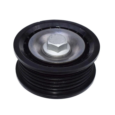 Rock Solid Hyundai V Ribbed Drive Belt Tensioner Idler Pulley Kit For Smooth Engine Runs Long Lasting Performance And Easy Install Direct Replacement black pulley
