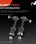 2 Front Sway Bar Links Stabilizer Bar Links For Ram 2500 3500 2011-2013 4500-5500 2011-2019 shown in sturdy alloy steel.