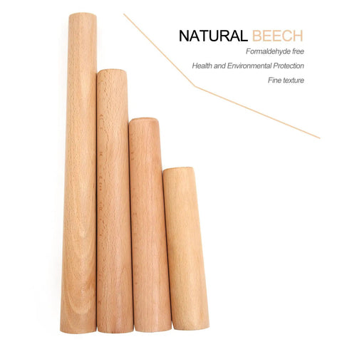 Solid Wood Furniture Leg Replacement Set For Desks, Sofas, Coffee Tables And Cabinets, 7.87 Inch Tall, Includes Mounting Plates And Screws, Tapered Design Elevates Low Furniture On Uneven Floors, Easy Home Decor Upgrade That Boosts Your Setup.
