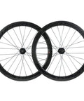 50mm Carbon Disc Brake Road Wheelset 700c Clincher 3K Matte Finish Lightweight 1780g Per Pair Toray T700 Fiber Construction