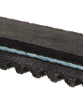 AX35 Tri Power Classical Notch V Belt For Heavy Duty A B C Drive Systems Molded Notches For Small Sheave Diameters Industrial Applications Ready For Tough Jobs Durable Performance And Long Life black notched V belt