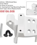 Polar White Awning Arm Top Mounting Bracket Kit For Dometic 3308106.00B Fits Models 8271000 8500 9000 8482000 8483000