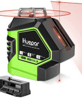 Self Leveling Laser Level With 360 Degree Horizontal Cross Line And Two Plumb Dots Up And Down Points Wide Vertical Beam Magnetic Pivoting Base Pro Grade 621CR For Quick Accurate Layouts And Ceiling Transfers