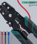 Insulated Spade Crimp Connector Kit 300Pcs 16 Types with wire cutter and crimper tool