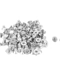 M4 X 6mm Phillips Flat Head Countersunk Machine Screws Crafted From Solid 304 Stainless Steel in a pile with one screw beside