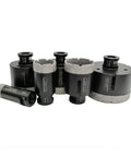 Diamond Core Drill Bits Set For Porcelain Tile Stone And Brick Dry And Wet Drilling Vacuum Brazed Hole Saws 6 Piece Sizes 25-89mm