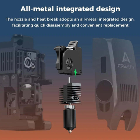 All Metal Ceramic Hotend Kit With Titanium Heat Break And Copper Alloy Nozzle For 300C High Temp Printing Quick Swap Unicorn Nozzle