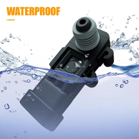 Car Fuel Tank Pressure Sensor OEM 16238399 12219388 16196060 Black With High Quality Plastic Housing Weather Resistant And Corrosion Resistant Stable Pressure Performance Plug And Play For Easy Installation In Your Ride waterproof sensor shown with black plastic housing
