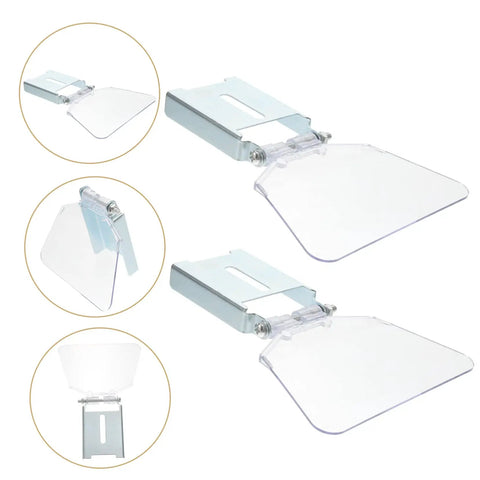 Bench Guard Replacement Kit For Grinding Machines Angle Guard Eye Plate Assembly Stainless Steel
