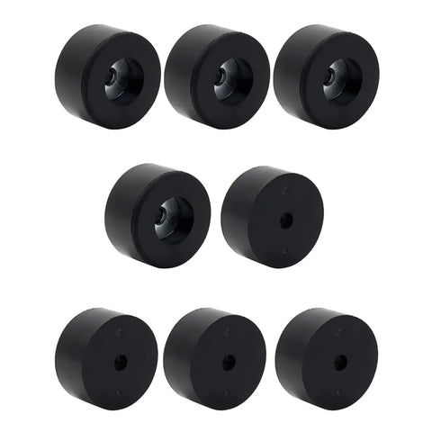 8 Piece Anti Vibration Rubber Feet Kit For Air Compressors Generators And Pressure Washers Isolation Pads Replaces 192310GS