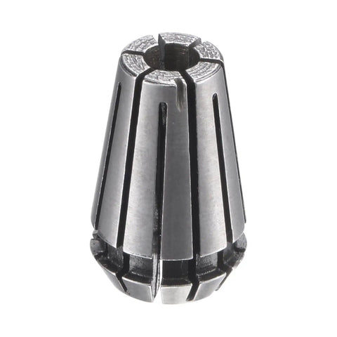 ER11 Spring Collet for CNC Milling, 5/32 Inch Clamp Diameter, 40Cr Steel, High Precision 0.015mm, shown in close-up view