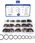 120Pcs GB895.2 Shaft Snap Ring Set 65Mn Steel Wire Retainer Clips in box with sizes 10 to 26 mm visible