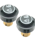 Brass Safety Valve Filling Cap With Anti Slip Washer For SC4 SC5 Pressure Washers, Heavy Duty Replacement Part That Delivers A Super Snug Seal, Resists Vibration Looseness, Long Lasting Fit And Easy Install, 2-pack