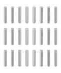 100 Pack Dowel Pins M1.5 By 10mm Stainless Steel 304 Heavy Duty Cylindrical Shelf Pegs for Metal and Wood DIY Projects
