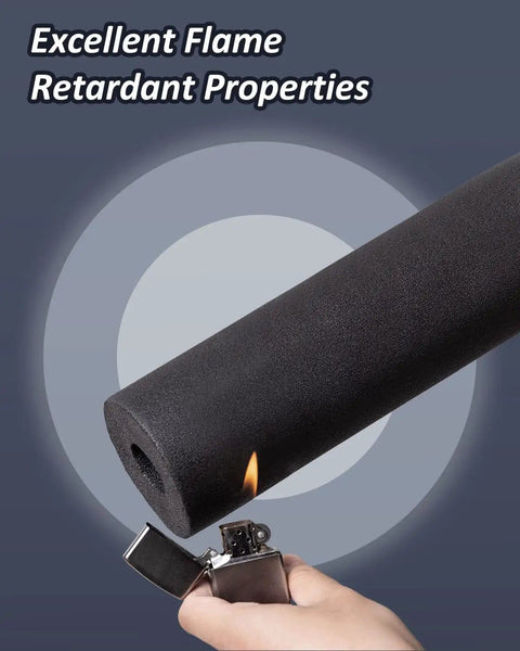Pipe Insulation Foam Tube Three Quarters Inch For AC Units, Guitar Stands, Exercise Machine Handles And Roof Racks, Six Foot Length