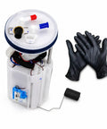 Complete Fuel Pump Assembly For Hyundai Genesis 3.8L V6 2015 To 2016 Direct Bolt On Oem Swap with tools and gloves.