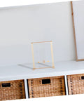 Educational Wooden Gravity Experiment Kit For Kids And Students, Interactive Maxwell Wheel Science Toy on a white shelf