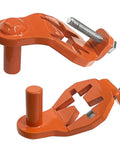 Heavy Duty Gate Hinge Pins For Metal Posts Durable Steel Gate Hangers For Farm Garden And Backyard Fences Easy Install