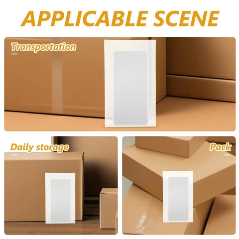 100 Pack White EPE Foam Pouches For Shipping Cushioning And Shockproof Packaging displayed with cardboard boxes