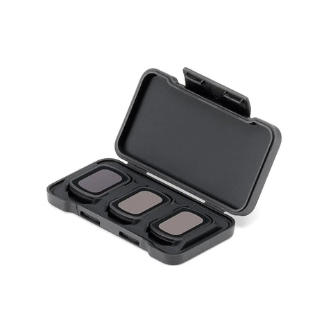 Magnetic ND Filter Kit for Osmo Pocket 3 With ND16 ND64 ND256 in black protective case open view